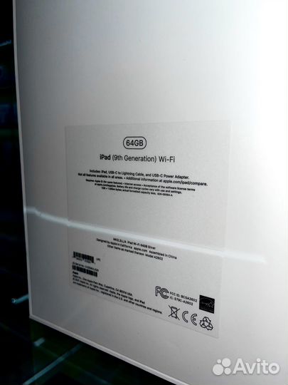 iPad (9th Generation) 64 gb Wi-fi Silver