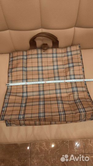 Сумка в стиле burberry