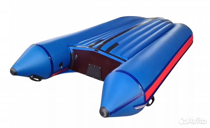 Лодка Annkor 400 R нднд; красно-синяя