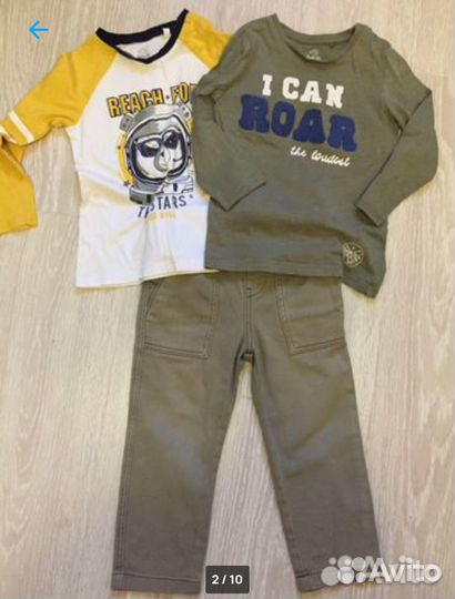 Вещи на мальчика 98 104 H&M