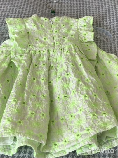 Платье для девочки 6-9мес, новое