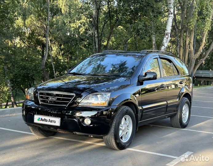 Kia Sorento 2.5 AT, 2008, 202 000 км