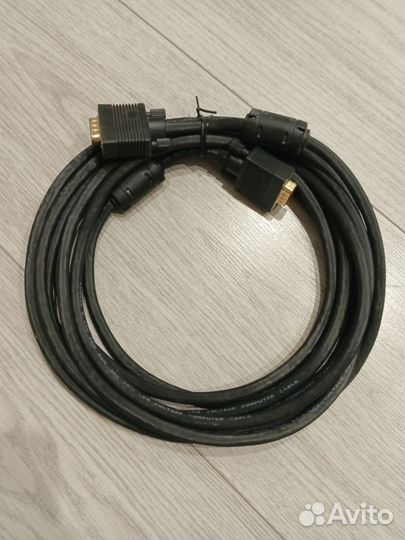 Кабель vga 5 метров