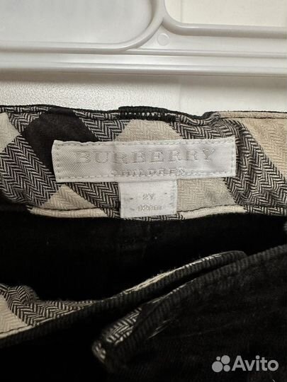 Burberry джинсы 86 92