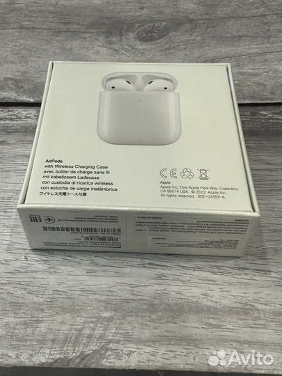 Беспроводные наушники Apple Airpods 2