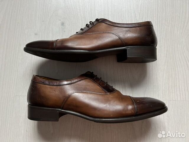 Canali мужские ботинки туфли дерби броги оригинал