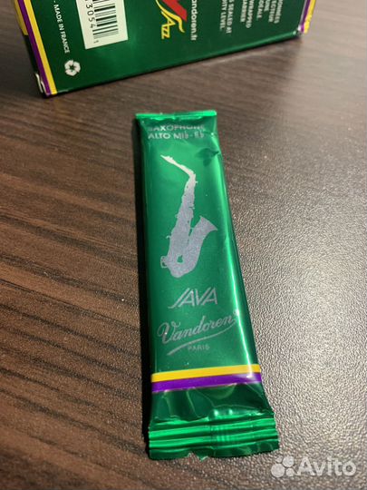 Трости для сопрано саксофона 2,5 vandoren java