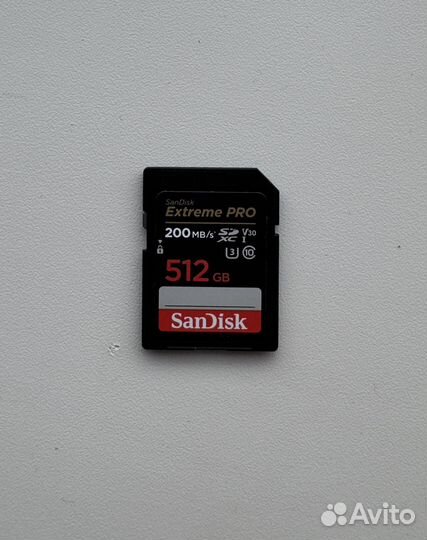 Карта памяти sdxc Sandisk extreme pro 512gb