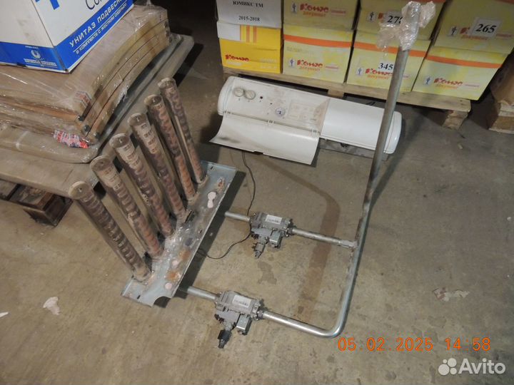 Запчасти б/у для газового котла Ferroli 