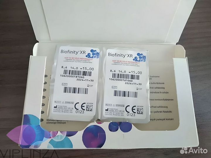 Линзы Biofinity 6 XR toric