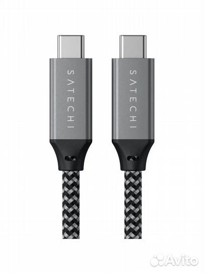 Кабель Satechi ST-U4C25M серый космос USB4 C to C