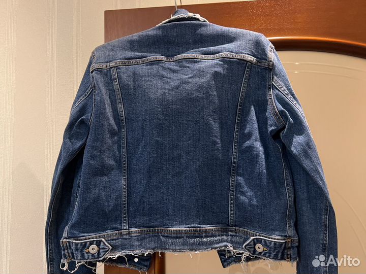 Джинсовая куртка zara для девочки