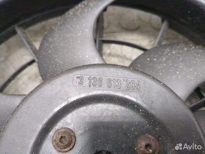 Вентилятор радиатора Volkswagen Touareg, 2006