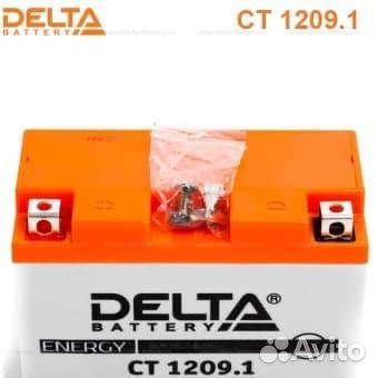 Аккумулятор дельта 12В 9Ah Delta CT 1209.1