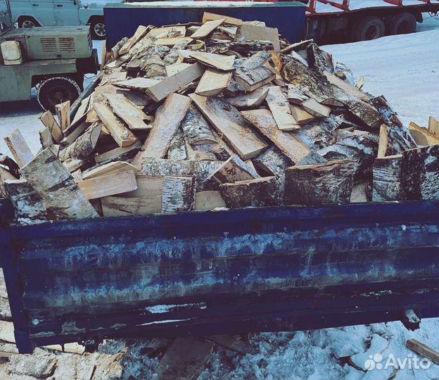 Берёзовые дрова ленточного распила