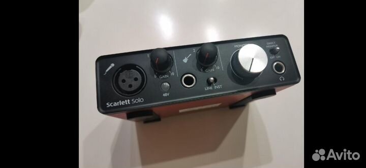 Focusrite Scarlett solo 2nd gen