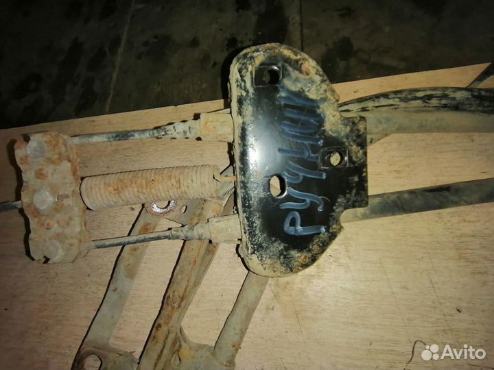 Трос стояночного тормоза киа Кларус