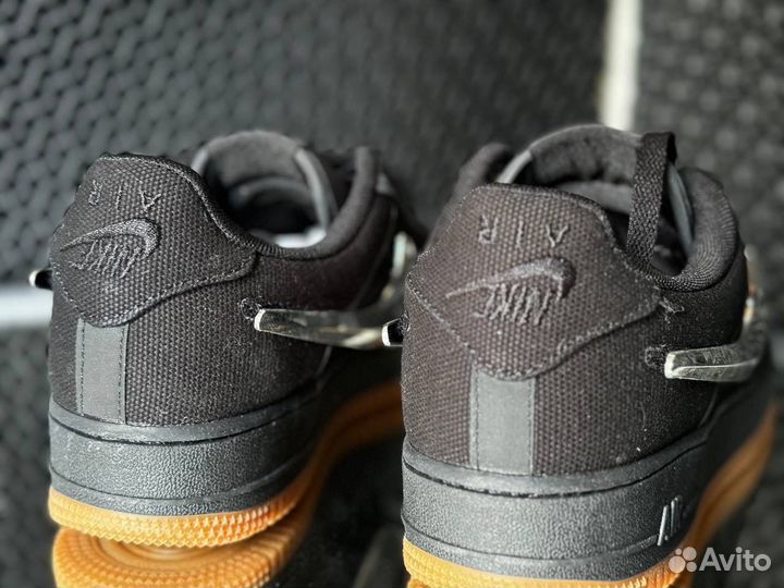 Кроссовки nike air force 1 travis scott