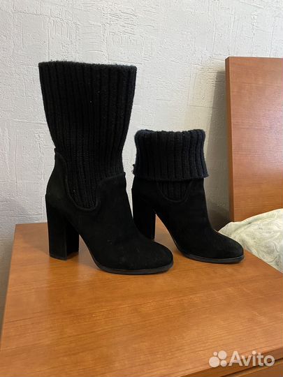 Ботильоны женские 37 размер (замша)