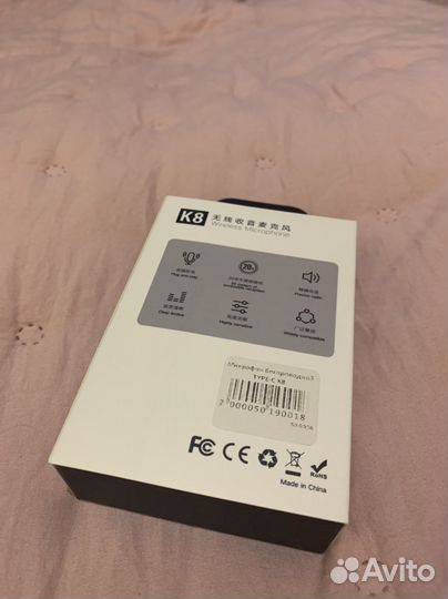 Микрофон беспроводной / петличка / Android