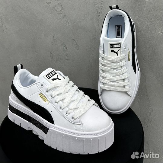 Кеды Puma Mayze White Black