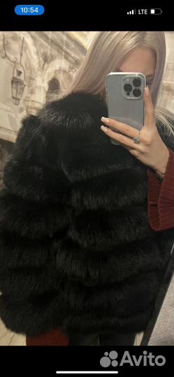 Шуба песец