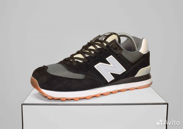 New Balance 574 Classic (42-46, Черные, Примерка)