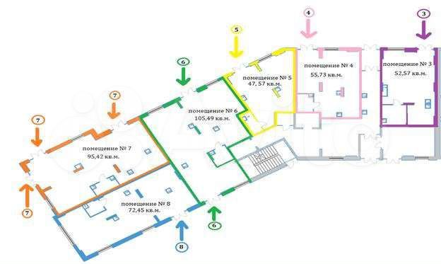 Торговая площадь, 52.5 м² - 376 м2