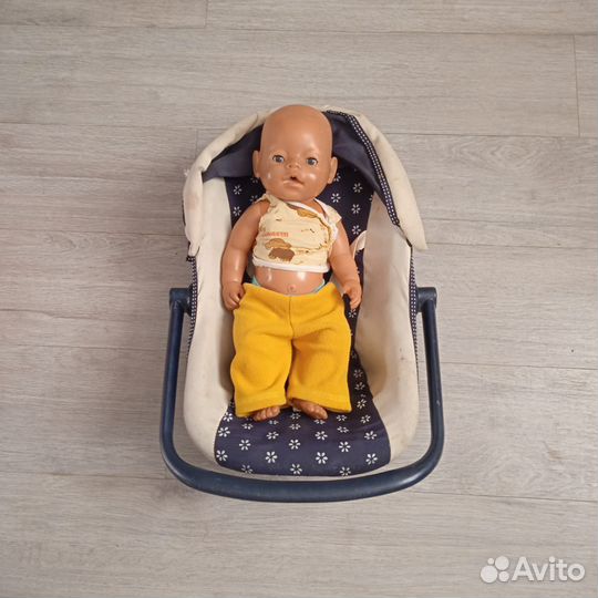 Кроватка и люлька-переноска для куклы