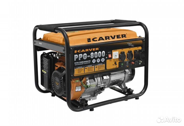 Генератор бензиновый Carver PPG-8000
