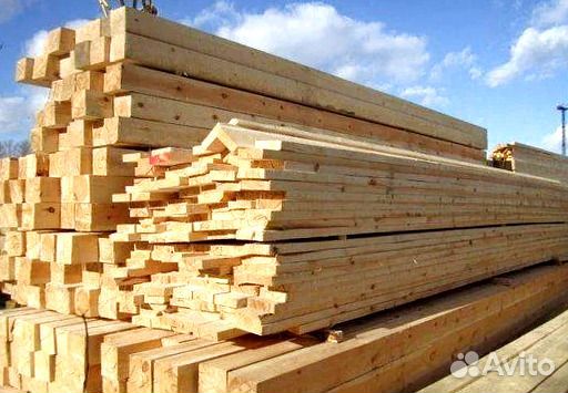 Брус, Доска обрезная пиломатериалы