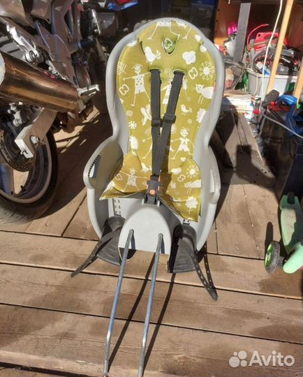 Велокресло hamax