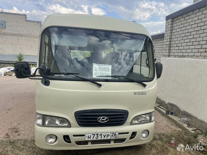 Сиденья Хундай коунти