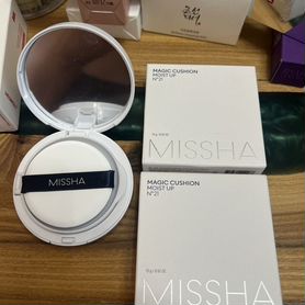 Кушон missha moist up тон 21 увлажняющий