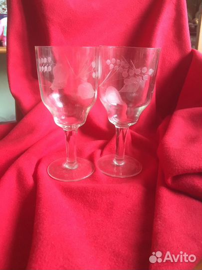 Фужеры советского периода