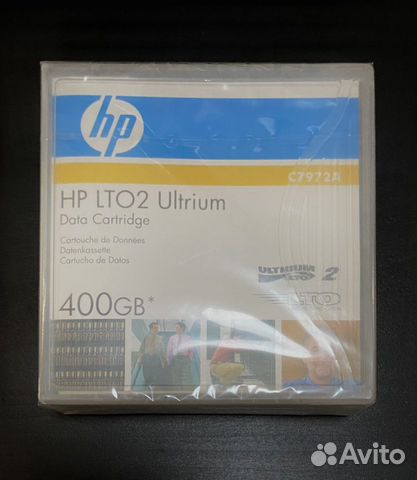 Картридж hp LTO2 Ultrium 400 gb ленточный