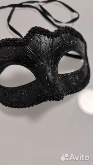 Маска карнавальная винтажная винтаж