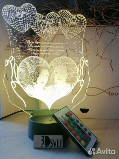 Ночник по фотографии