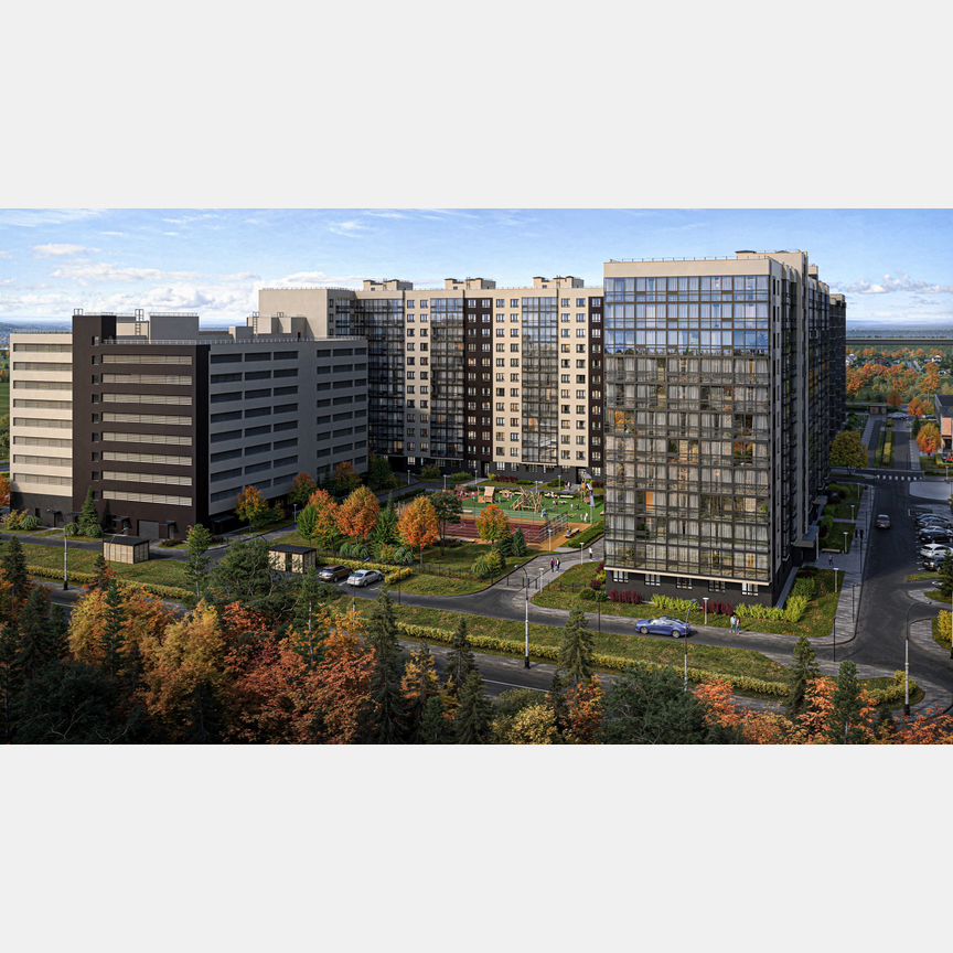 1-к. квартира, 35,6 м², 4/12 эт.