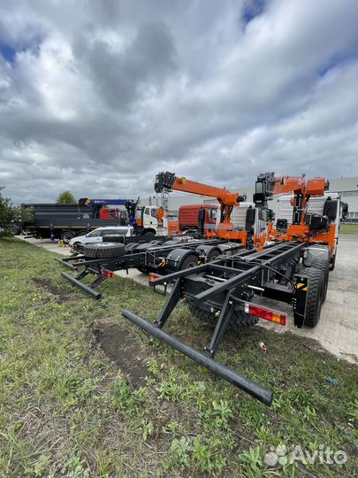 IVECO-Hongyan 6x4 (CQ3254/3255) с КМУ, 2023