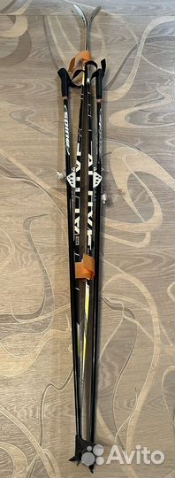 Лыжи с лыжными палками