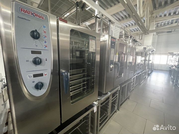 Пароконвектомат rational 10 уровней