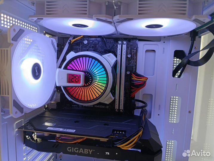 Игровой пк Core i3-10100f\RTX2060 6Gb\756Gb\16 Gb