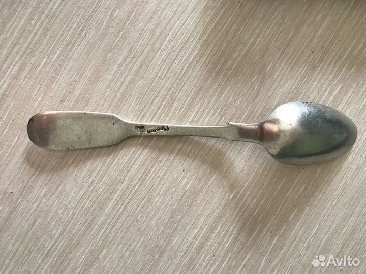 Ложка серебро 1872 год - 84 проба (царская) чайная
