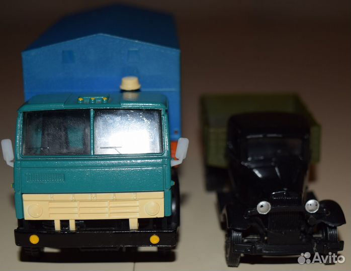 Масштабные модели Камаз и газ масштаб 1/43