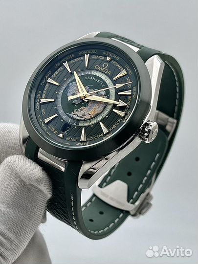 Часы omega seamaster 150m aqua terra worldtimer