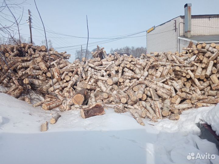 Дрова березовые колотые