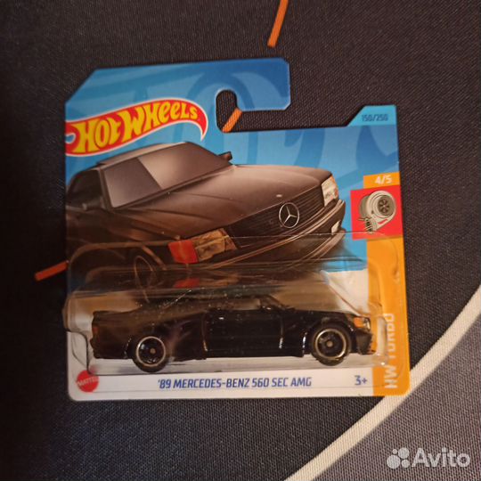 Hot Wheels mercedes benz 560 SEC AMG