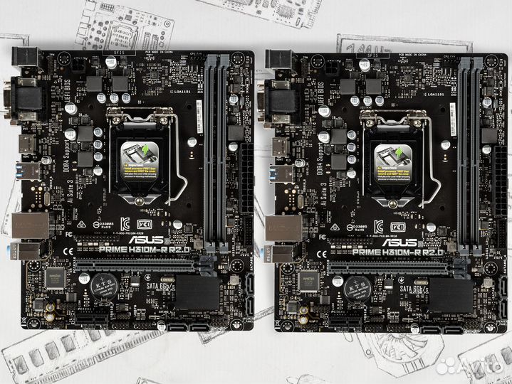 Материнская плата Asus Prime H310M-R R2.0 1151v2