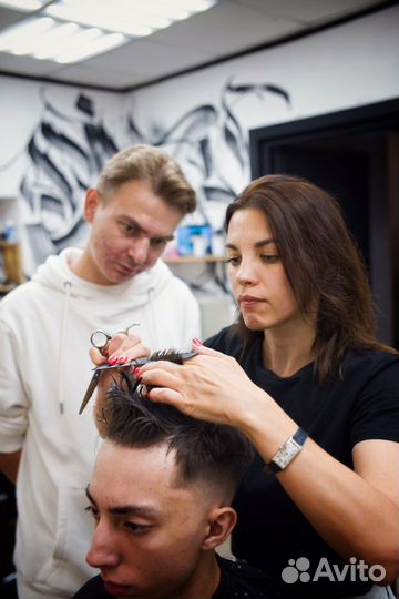 Мужские стрижки, обучение / барбер с нуля